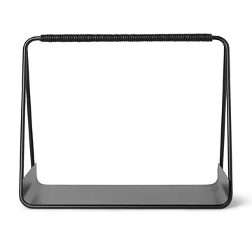 Port houtmand - Zwart - Ferm Living