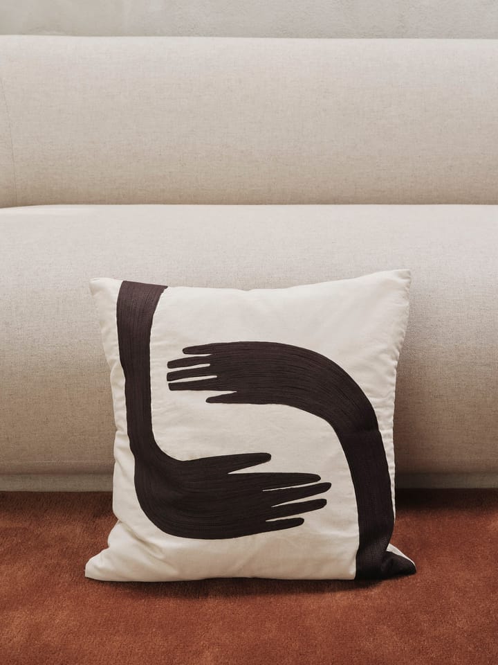 Pose kussen 50x50 cm, Coffee-undyed Ferm Living