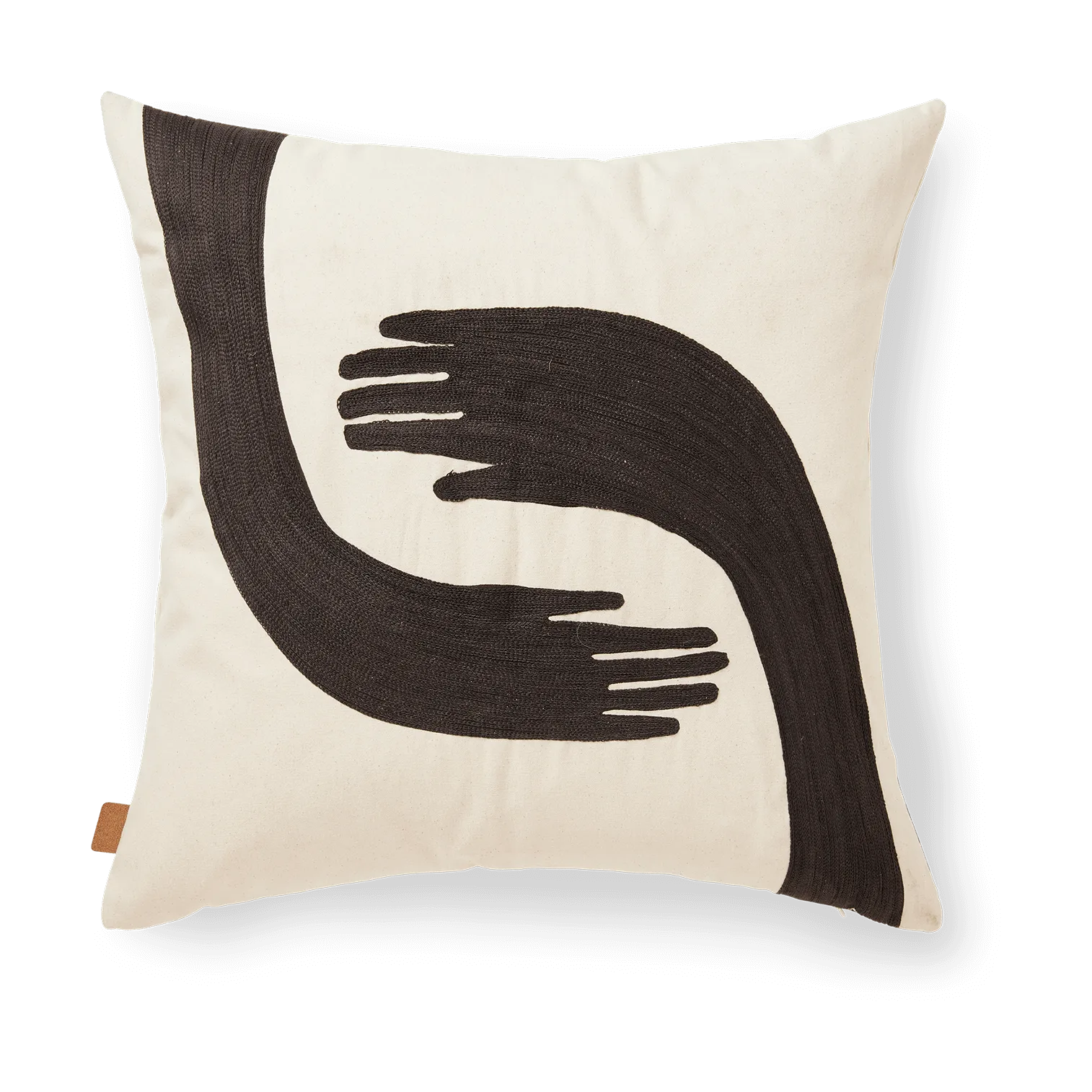 Pose kussenhoes 50x50 cm, Coffee-undyed Ferm Living