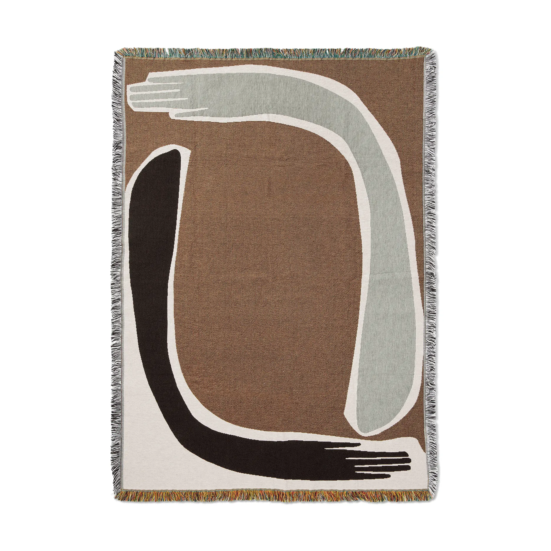 Pose Tapestry plaid 120x170 cm, Coffee Ferm Living
