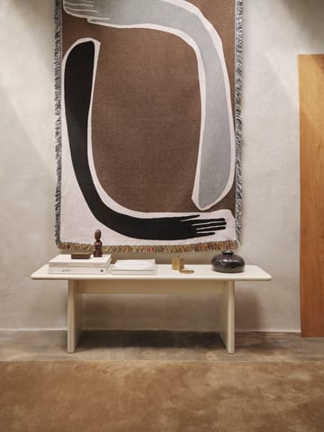Pose Tapestry plaid 120x170 cm - Coffee - Ferm Living