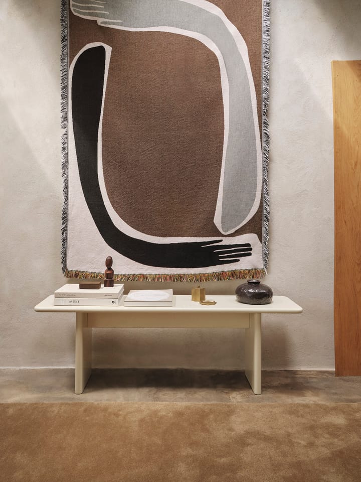 Pose Tapestry plaid 120x170 cm, Coffee Ferm Living