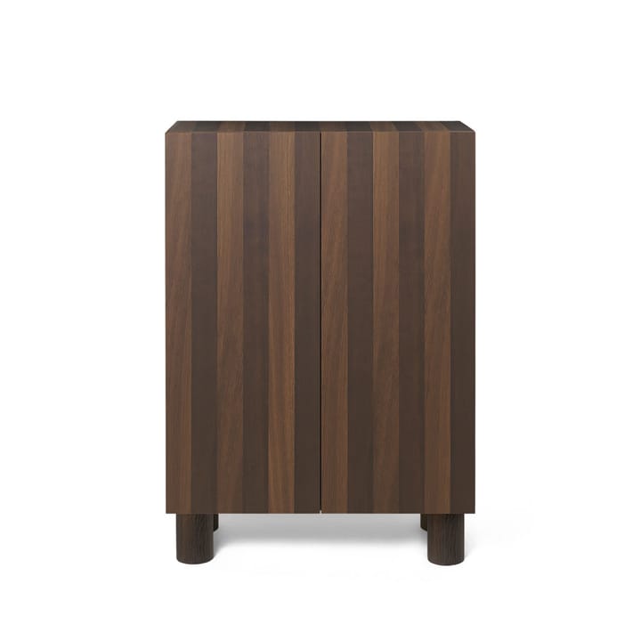 Post kast - oak smoked, met deuren - Ferm Living