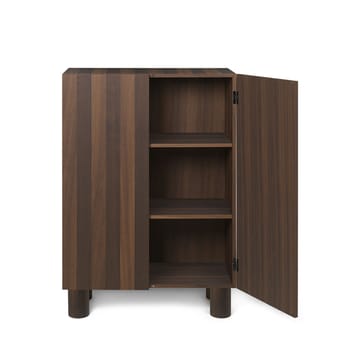Post kast - oak smoked, met deuren - Ferm Living