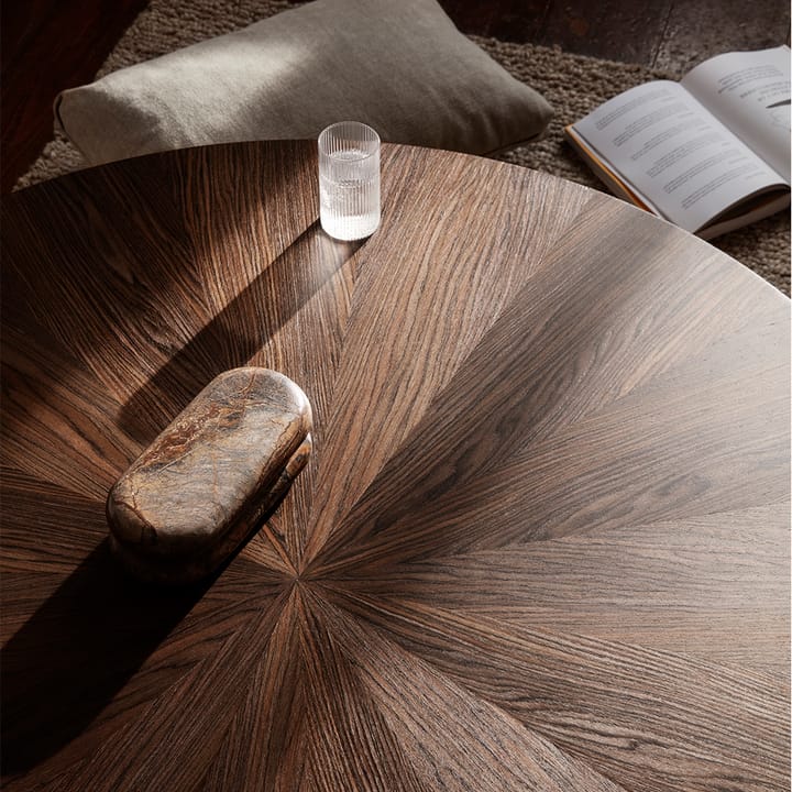 Post Salontafel, oak smoked, large, lines Ferm Living