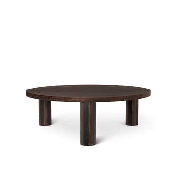 Post Salontafel - oak smoked, large, lines - Ferm Living