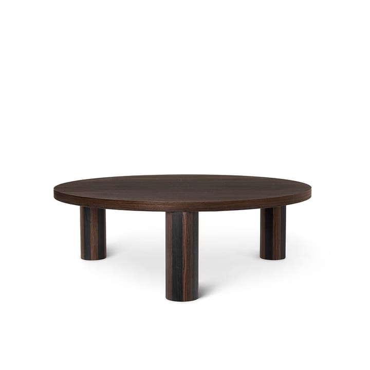 Post Salontafel - oak smoked, large, lines - Ferm Living