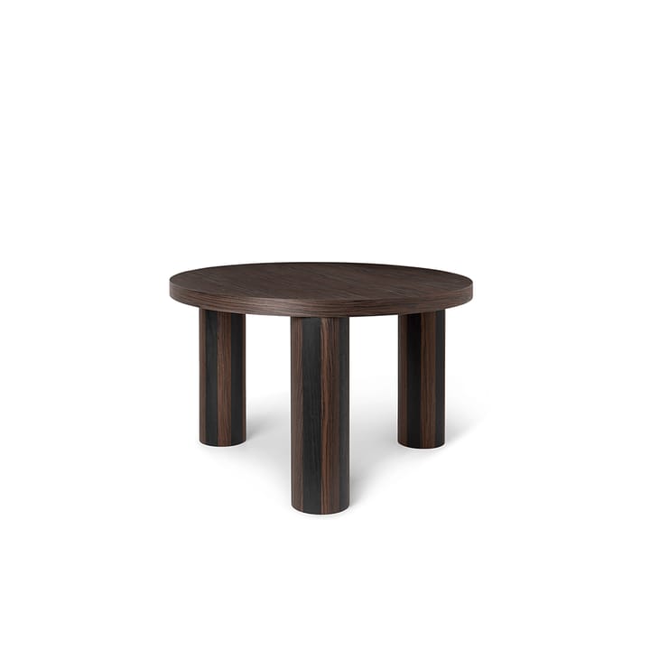 Post Salontafel - oak smoked, small, lines - Ferm Living