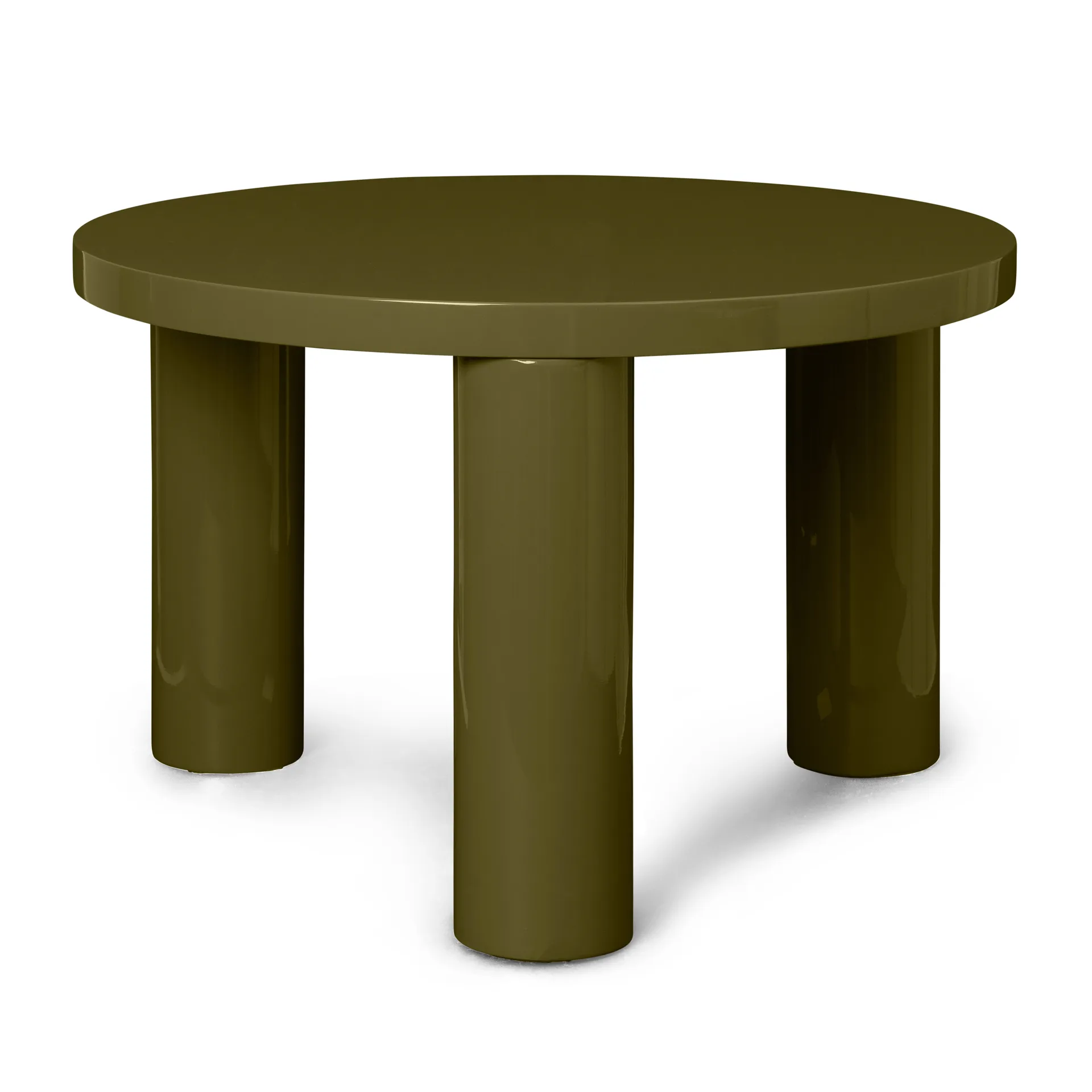 Post salontafel small Ø65 cm, Olive Ferm Living
