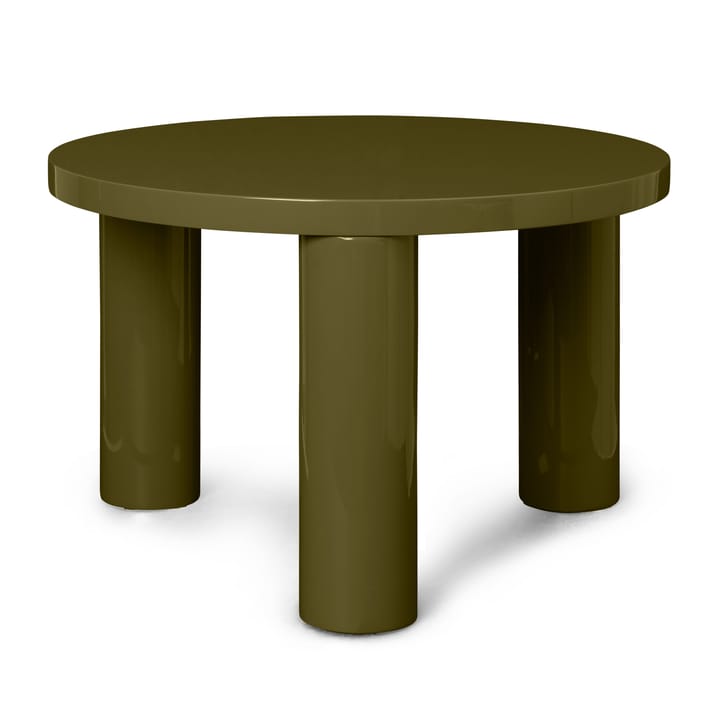 Post salontafel small Ø65 cm - Olive - Ferm LIVING