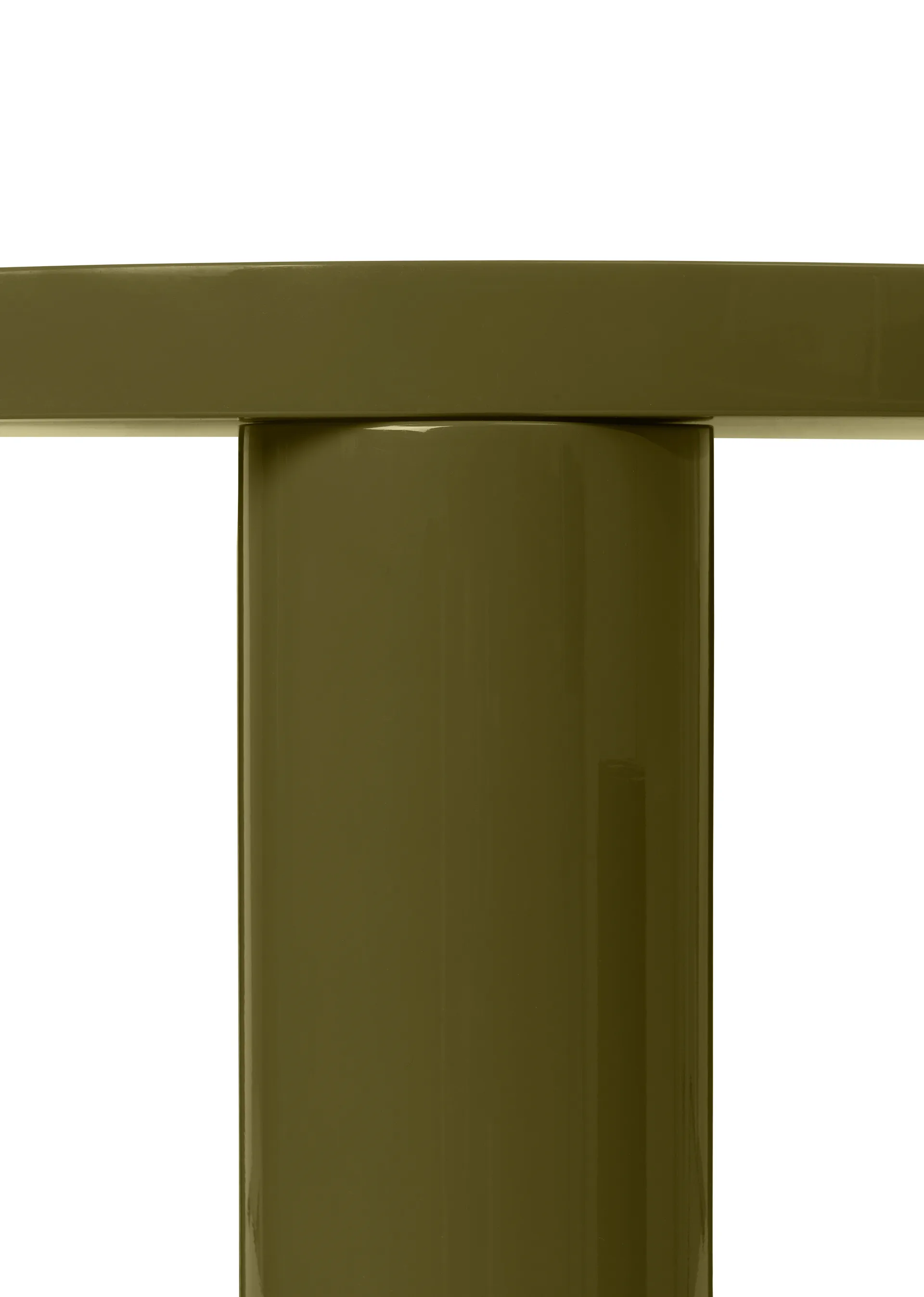 Post salontafel small Ø65 cm, Olive Ferm Living