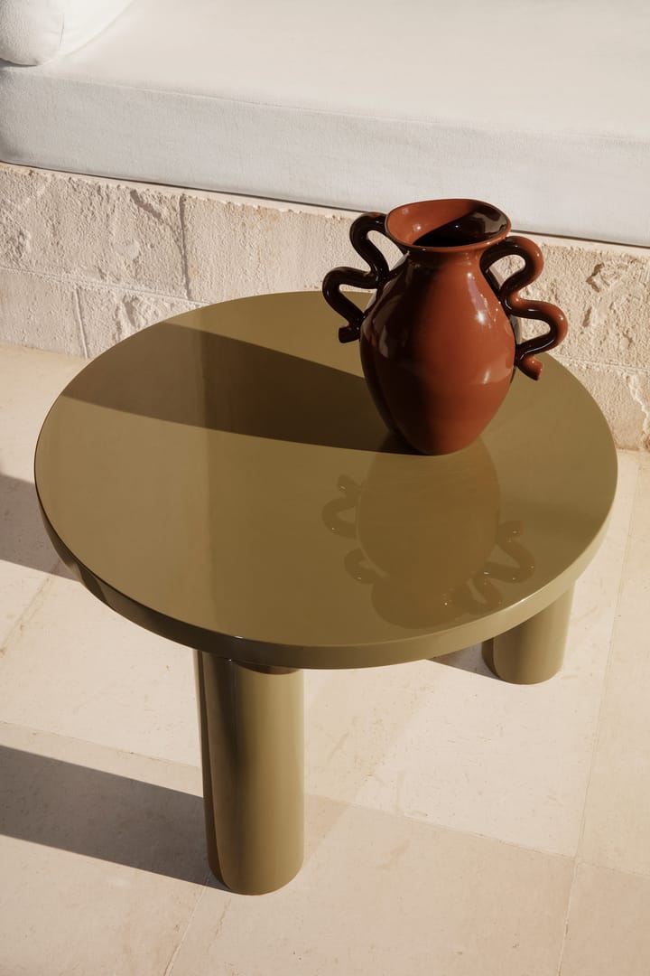 Post salontafel small Ø65 cm, Olive Ferm Living