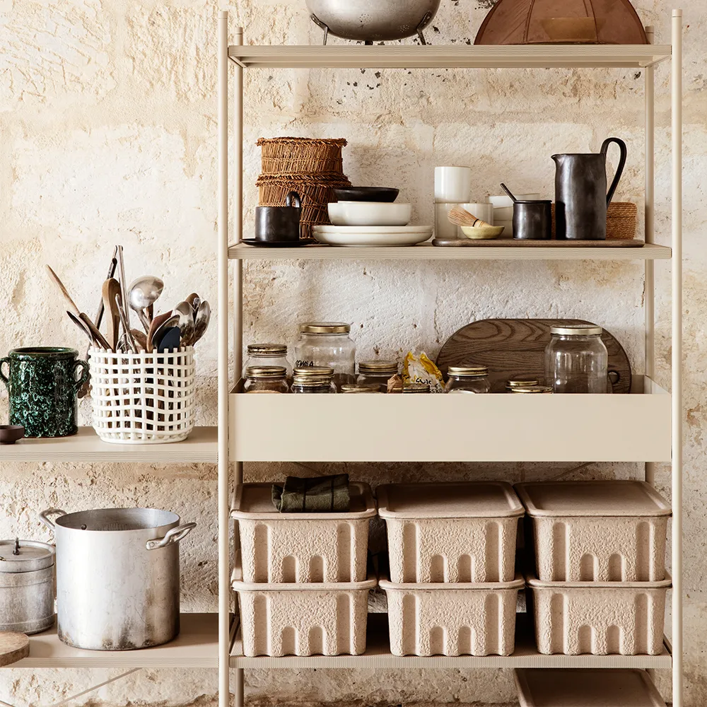 Punctual doos, light grey Ferm Living