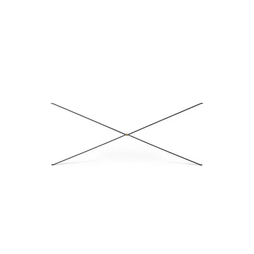 Punctual kruis - anthracite - Ferm Living