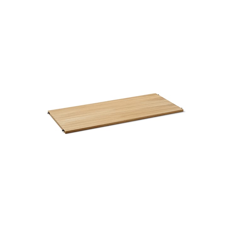 Punctual Perforated plank 90 cm - oak oiled, anthracite - Ferm Living