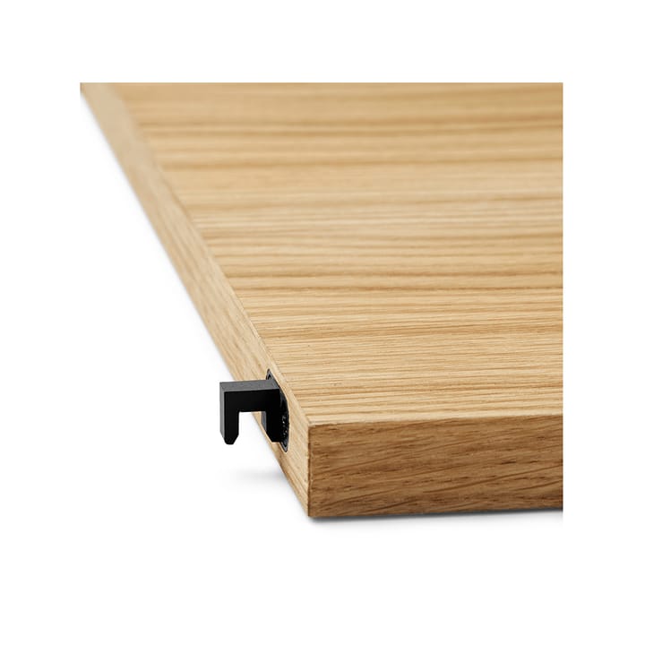Punctual Perforated plank 90 cm, oak oiled, anthracite Ferm Living