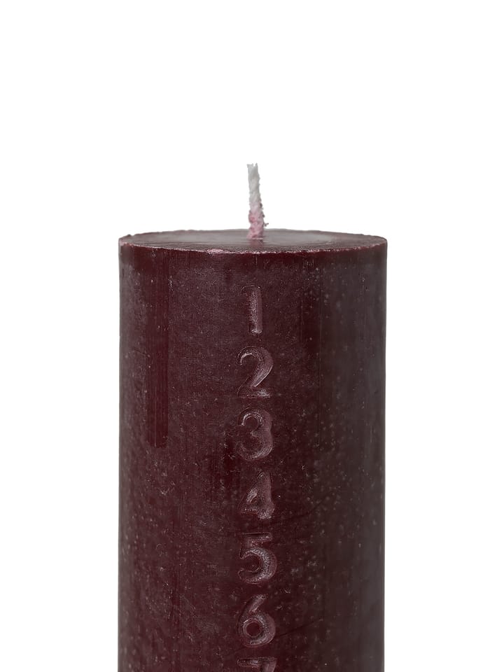 Pure adventskaars, burgundy Ferm Living