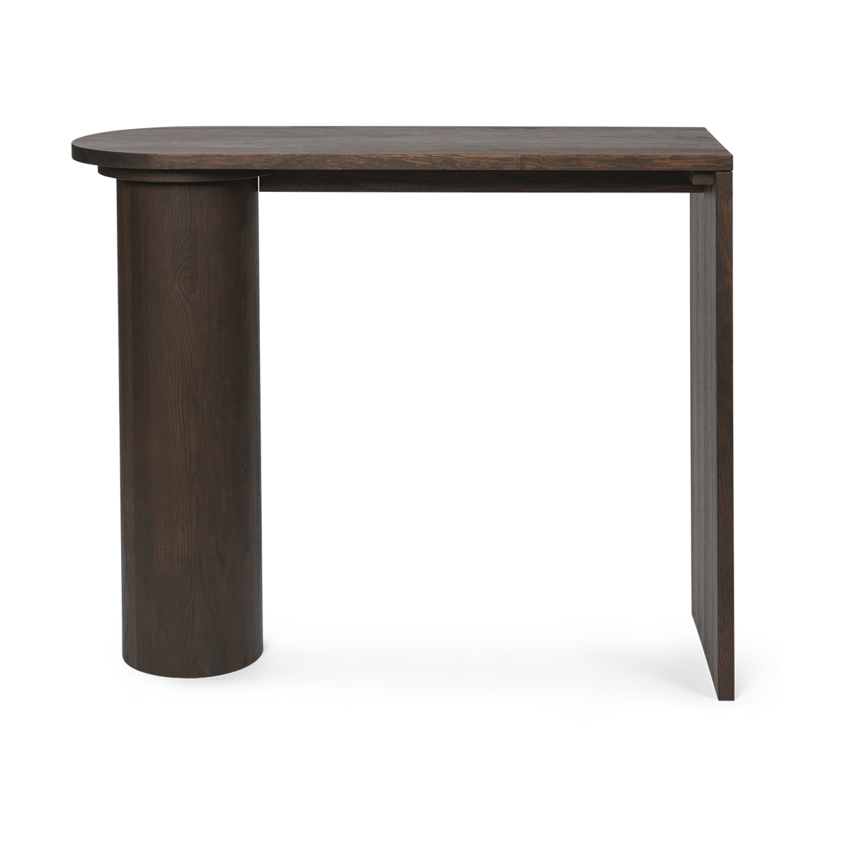 Ferm Living Pylo Console Tafel bijzettafel 85x36x100 cm Donker gebeitst eikenhout