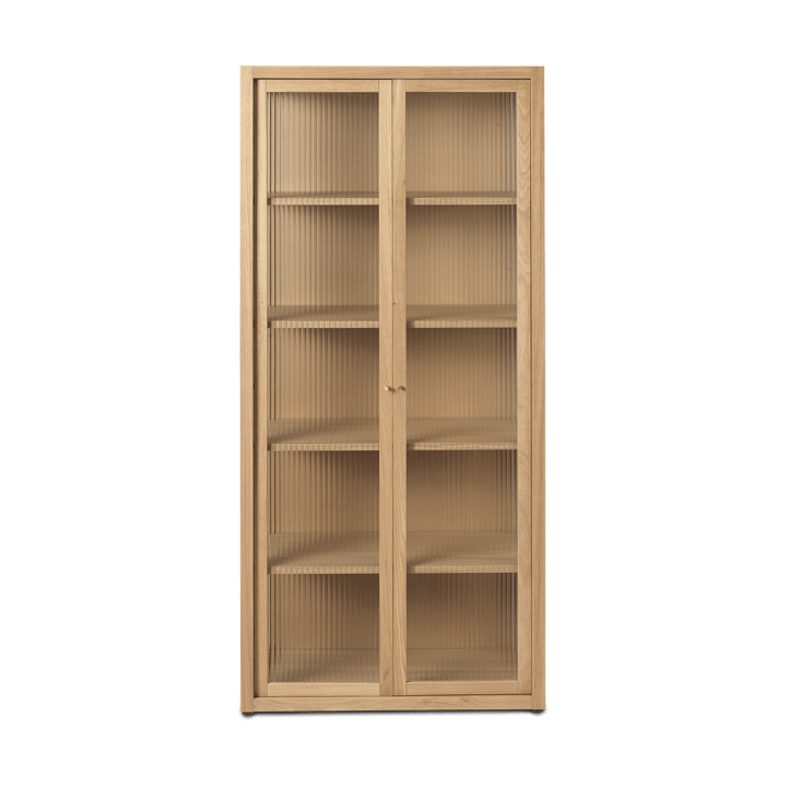 Reed vitrinekast 70x155 cm - Natural oak - Ferm Living