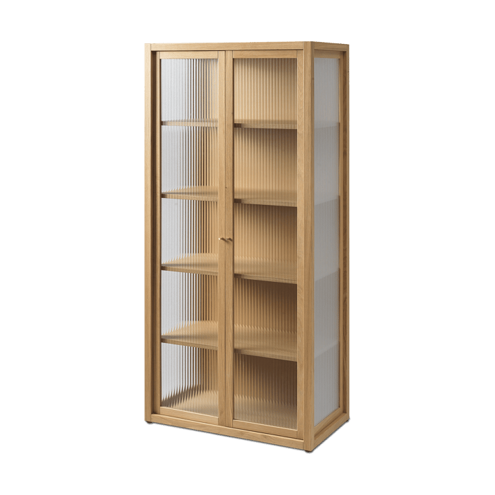 Reed vitrinekast 70x155 cm, Natural oak Ferm Living