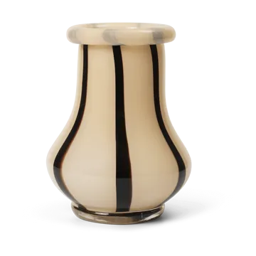 Riban vaas 19 cm - Cream - Ferm Living
