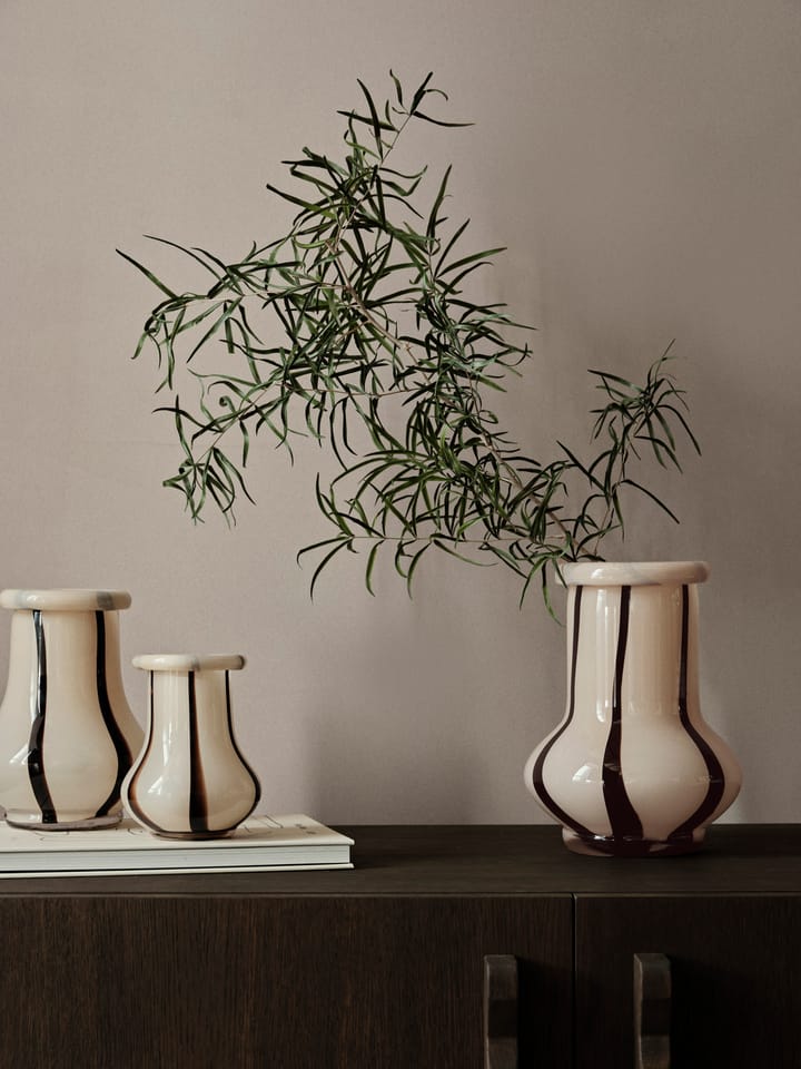 Riban vaas 19 cm, Cream Ferm Living