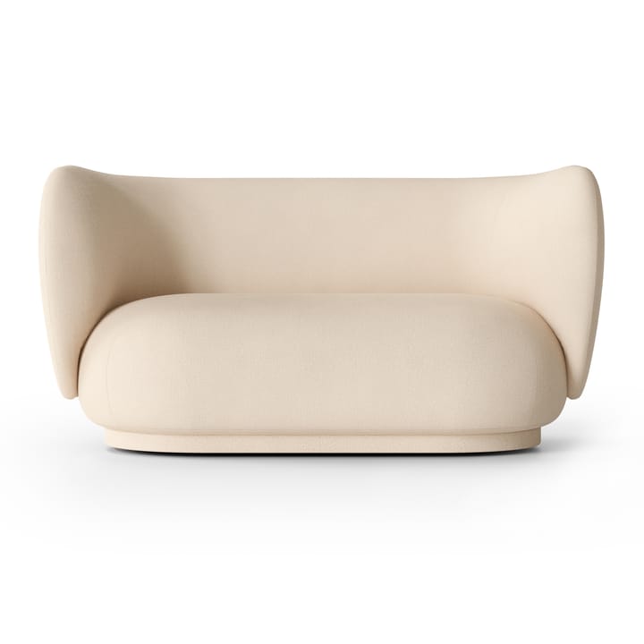 Rico bank 2-zits - Brushed offwhite - Ferm Living
