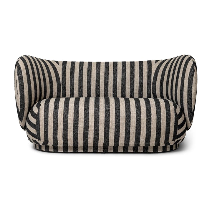 Rico bank 2-zits - Louisiana sand black - Ferm Living