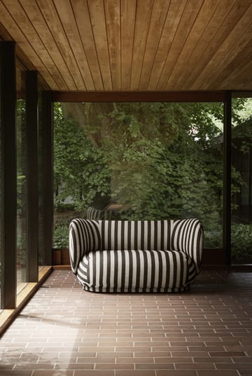 Rico bank 2-zits - Louisiana sand black - Ferm Living