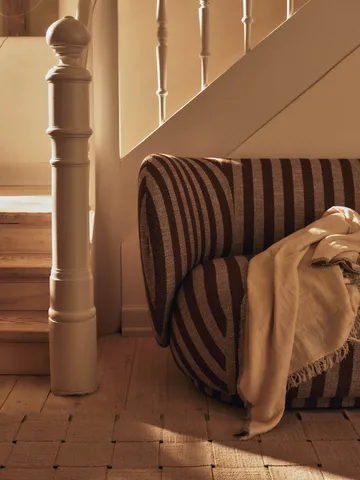 Rico bank 2-zits - Louisiana, Sand-chocolate - Ferm Living