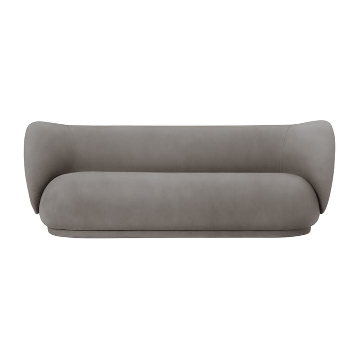 Rico bank 3-zits - Brushed warm grey - Ferm Living