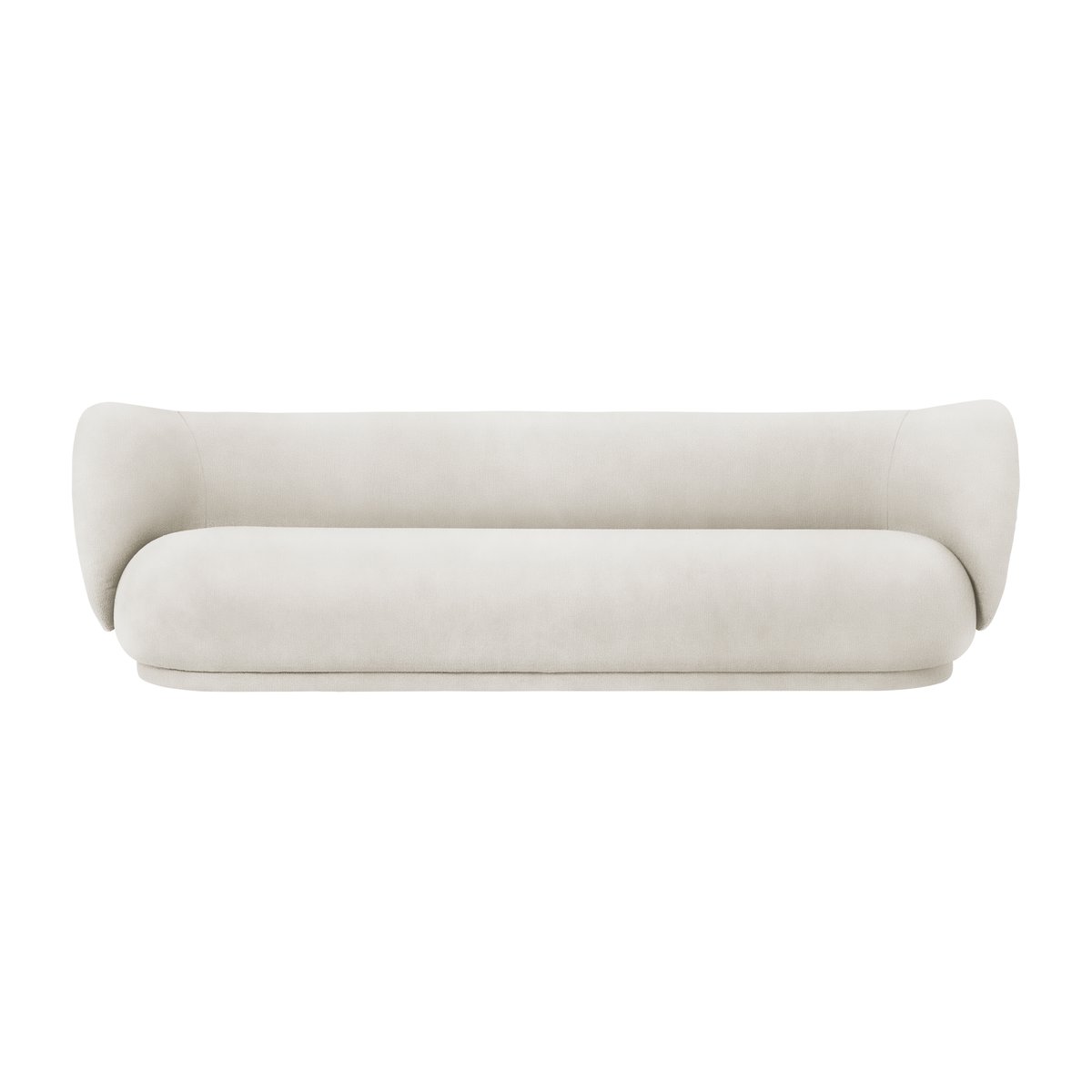 Ferm Living Rico bank 4-zits Brushed offwhite | Scandinavisch Interieur | Bankstellen | Wit