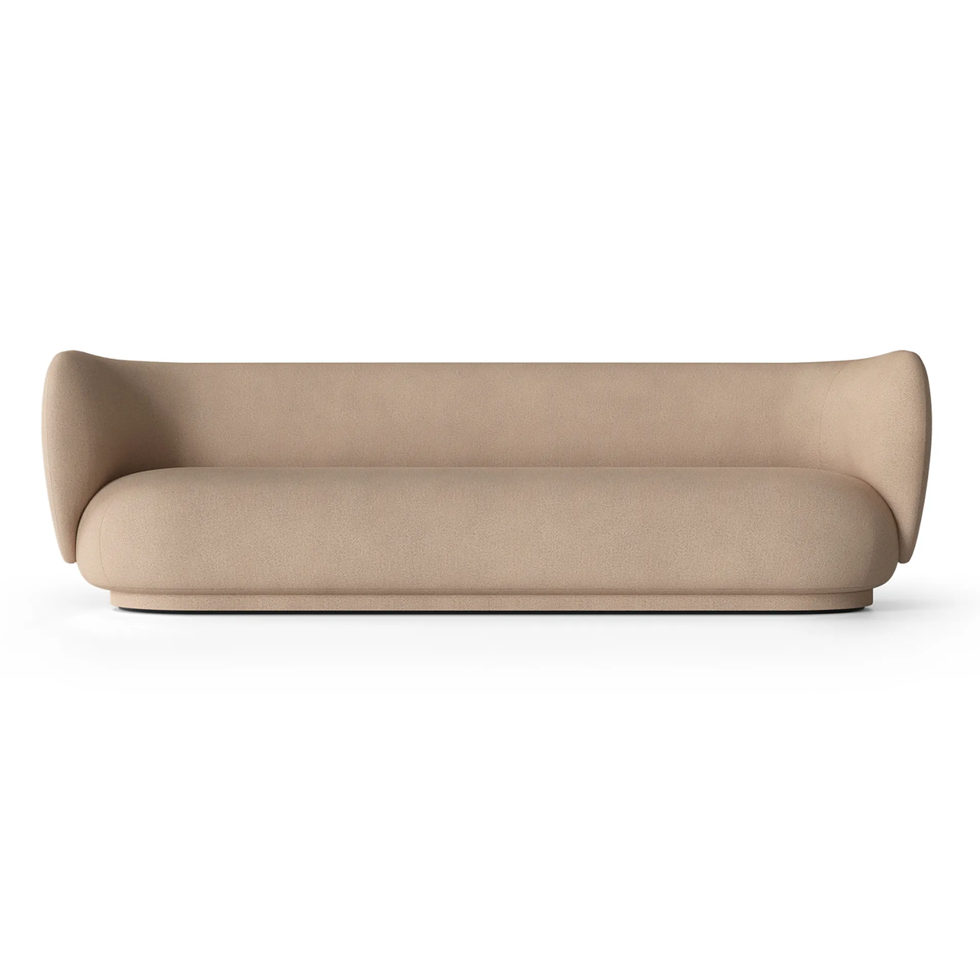 Rico bank 4-zits, Brushed sand Ferm Living