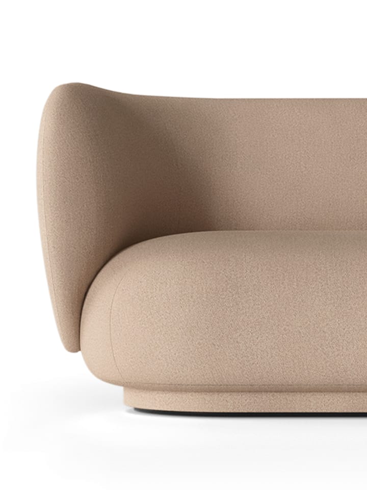 Rico bank 4-zits, Brushed sand Ferm Living