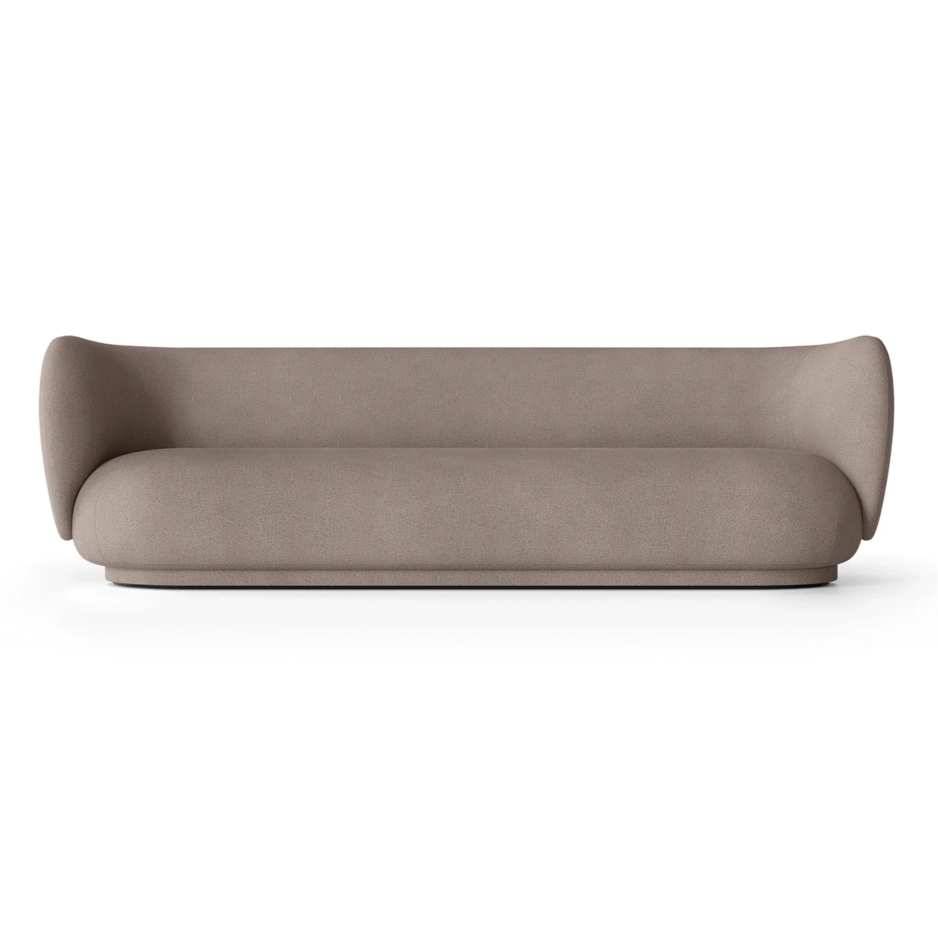 Rico bank 4-zits, Brushed warm grey Ferm Living