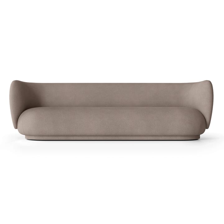 Rico bank 4-zits - Brushed warm grey - ferm LIVING