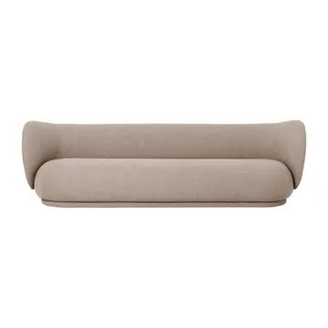 Rico bank bouclé 4-zits - Bouclé sand - Ferm Living
