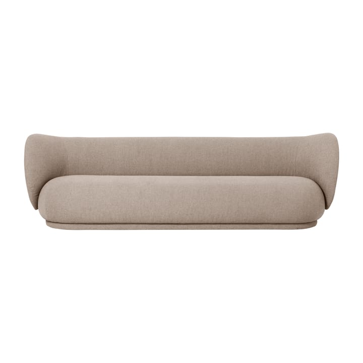 Rico bank bouclé 4-zits - Bouclé sand - Ferm LIVING