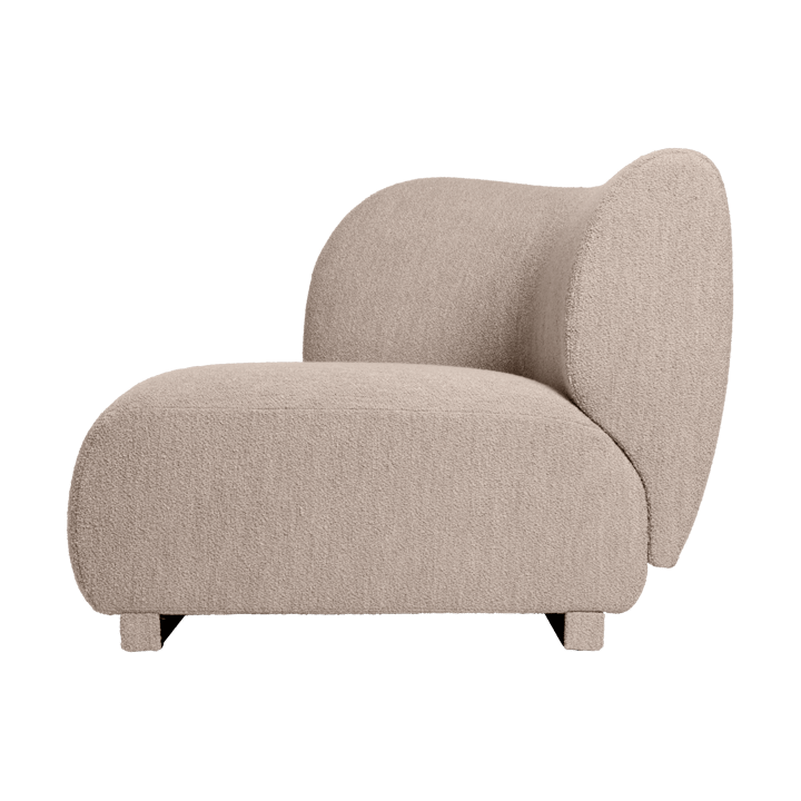 Rico bankmodule armrest L Soft Bouclé, Natural Ferm Living