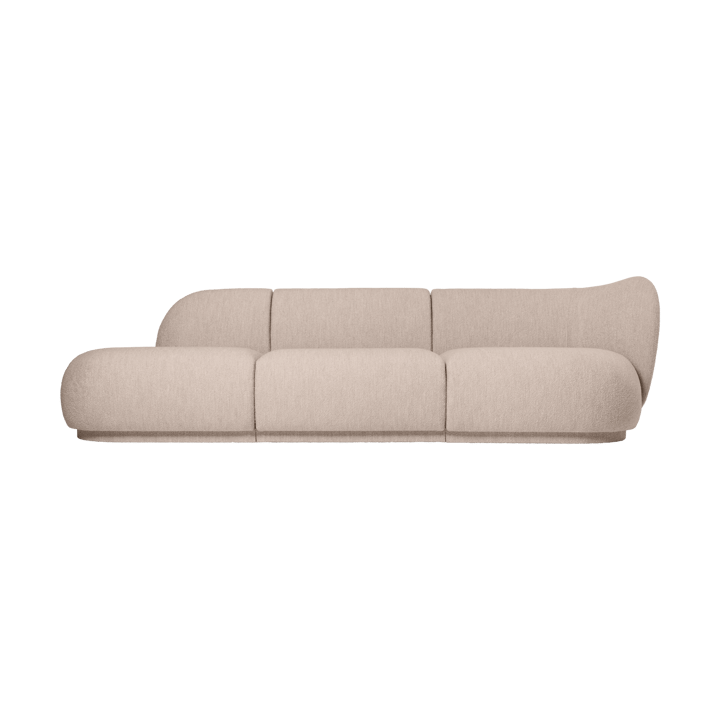 Rico bankmodule armrest R Soft Bouclé, Natural Ferm Living