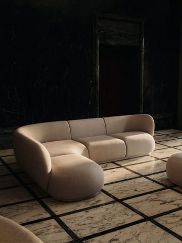 Rico bankmodule center Soft Bouclé - Natural - Ferm Living
