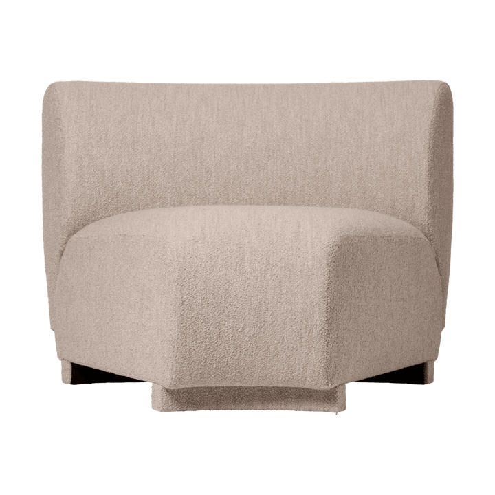 Rico bankmodule corner 45 Soft Bouclé - Natural - Ferm Living
