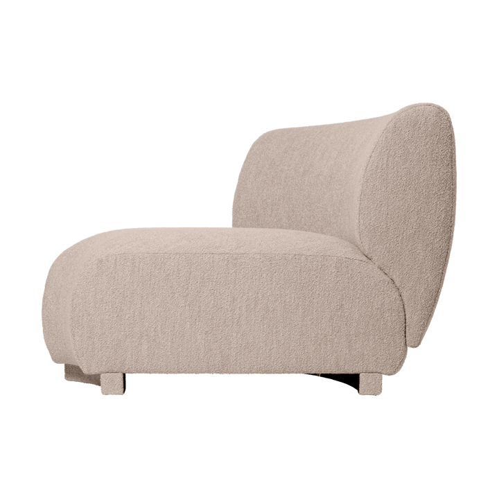 Rico bankmodule corner 45 Soft Bouclé, Natural Ferm Living