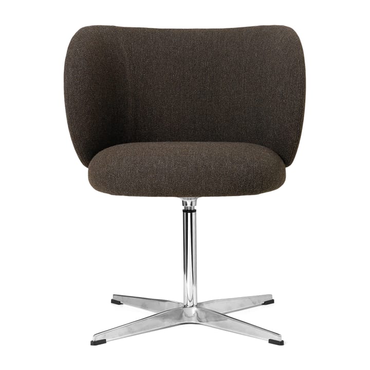 Rico dining chair swivel hallingdal - Dark grey brown - ferm LIVING