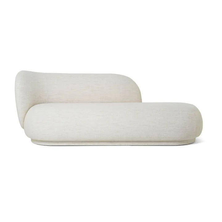 Rico divan chaise longue bouclé links - Offwhite - Ferm Living