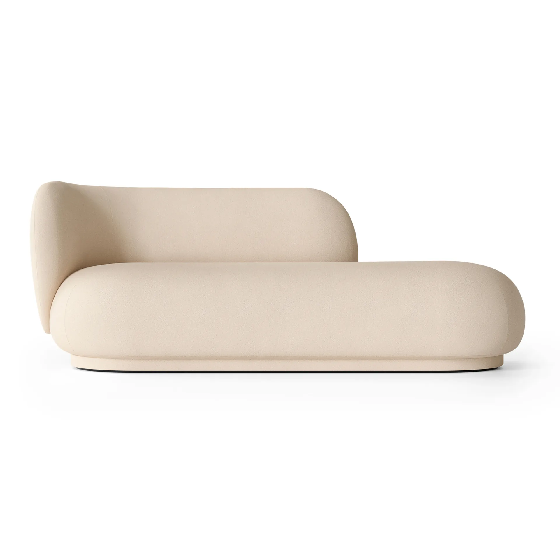 Rico divan chaise longue links, Brushed offwhite Ferm Living