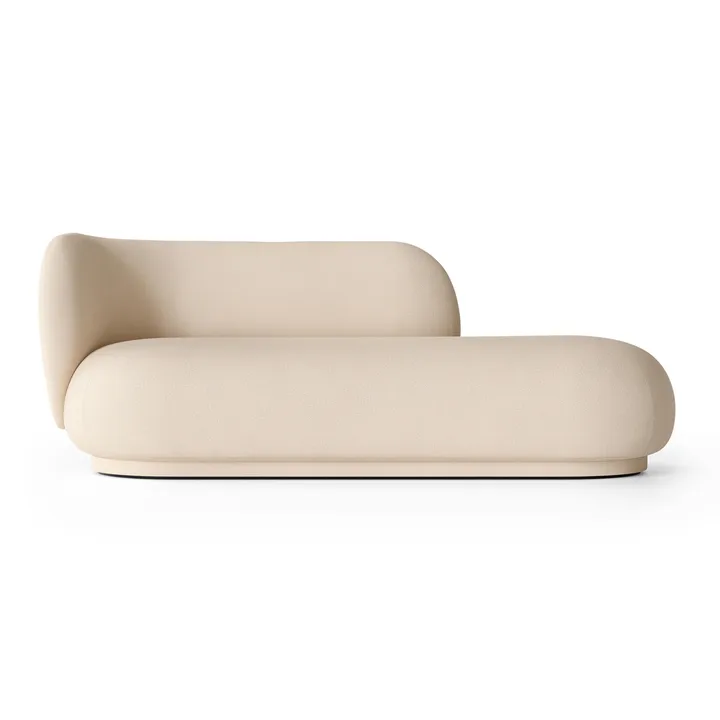 Rico divan chaise longue links - Brushed offwhite - Ferm Living