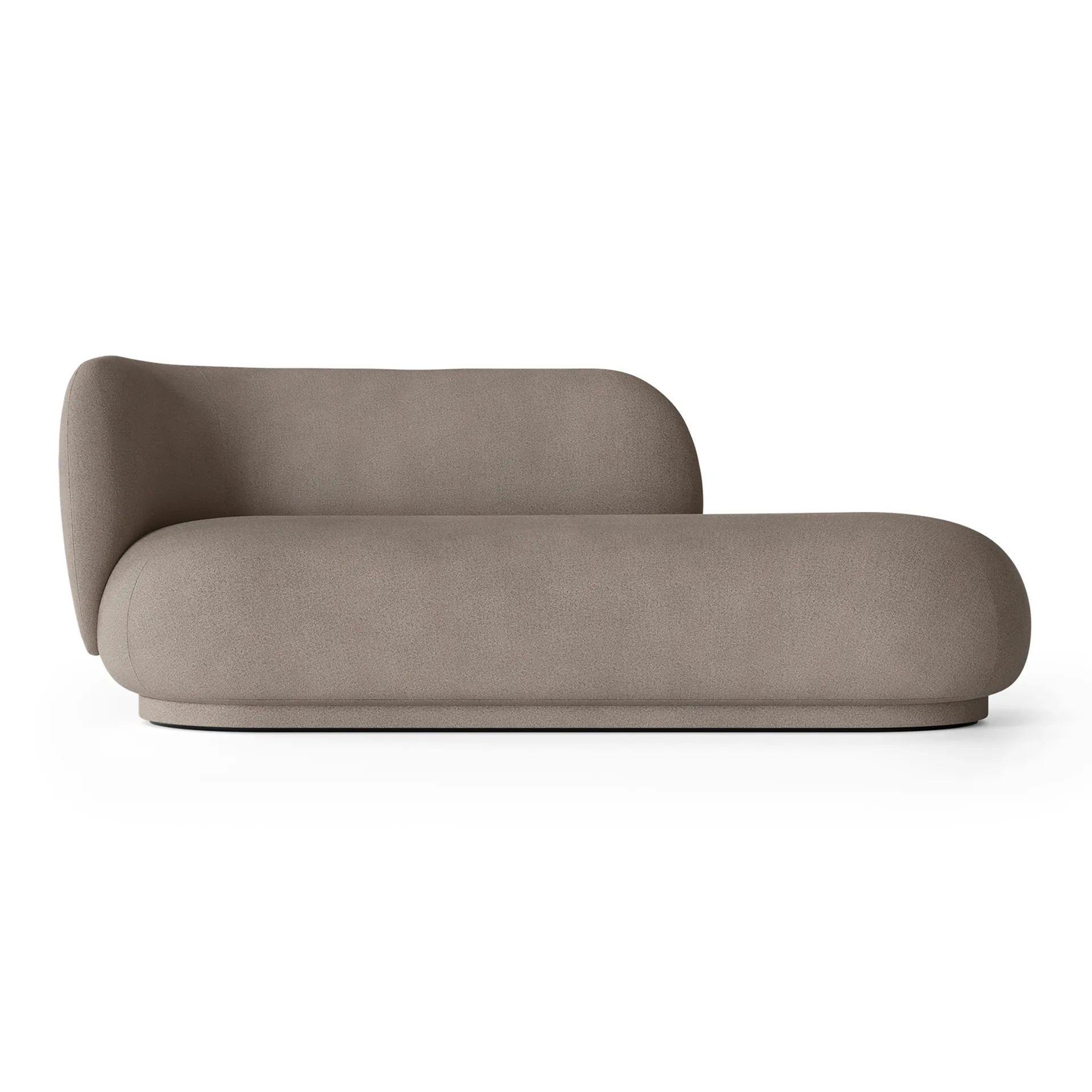 Rico divan chaise longue links, Brushed warm grey Ferm Living