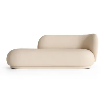 Rico divan chaise longue rechts - Brushed offwhite - Ferm Living