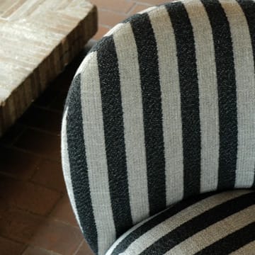 Rico lounge chair fauteuil - Louisiana sand black - Ferm Living